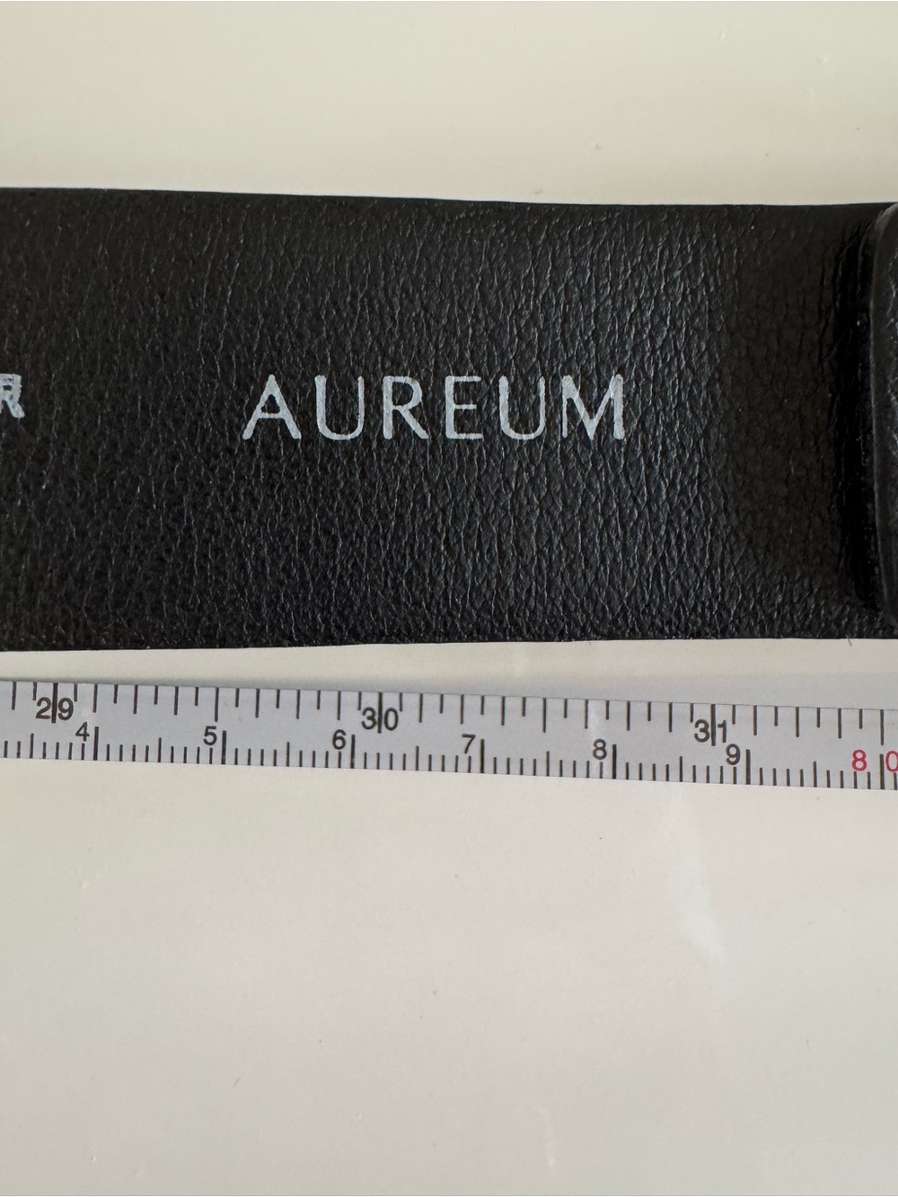 The AUREUM N0.2 Collective Studded Black Belt with a Silver-Tone Buckle Size XXS - Picture 8 of 11